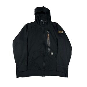 Ariat Rebar Workman Hoodie Mens XL Black Full Zip Jacket Zip Up Work Midweight